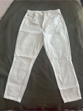Abercrombie & Fitch White Skinny Jeans